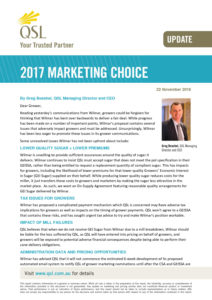 thumbnail of QSL Marketing Choice Update – 22 November 2016