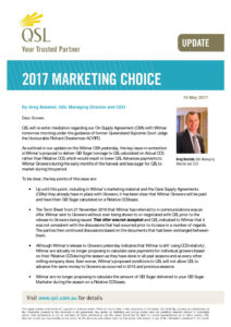 thumbnail of QSL Marketing Choice Update – 10 May 2017