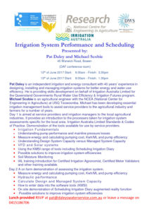 thumbnail of Bowen Irrigation System Performance and Scheduling 300517