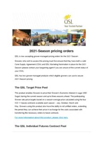 thumbnail of QSL – 2021 Season Pricing Orders