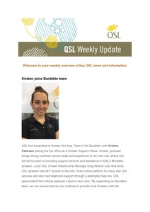 thumbnail of QSL Weekly Update – Friday, 16th November 2018