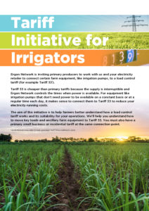thumbnail of Tariff Initiative for Irrigators