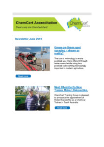 thumbnail of Chemcert Accreditiation Newsletter