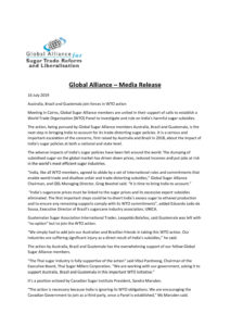 thumbnail of Global Alliance – Media Release