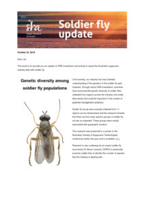 thumbnail of SRA Soldier Fly Update – 23 October 2019