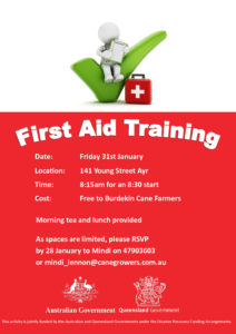 thumbnail of first aid flyer
