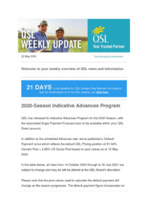 thumbnail of QSL Weekly Update – 22 May 2020