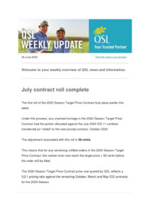 thumbnail of QSL Weekly Update – 26 June 2020