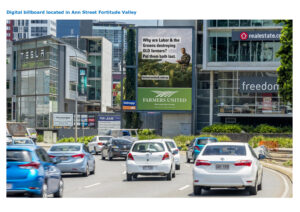 thumbnail of Digital billboard located in Ann Street Fortitude Valley