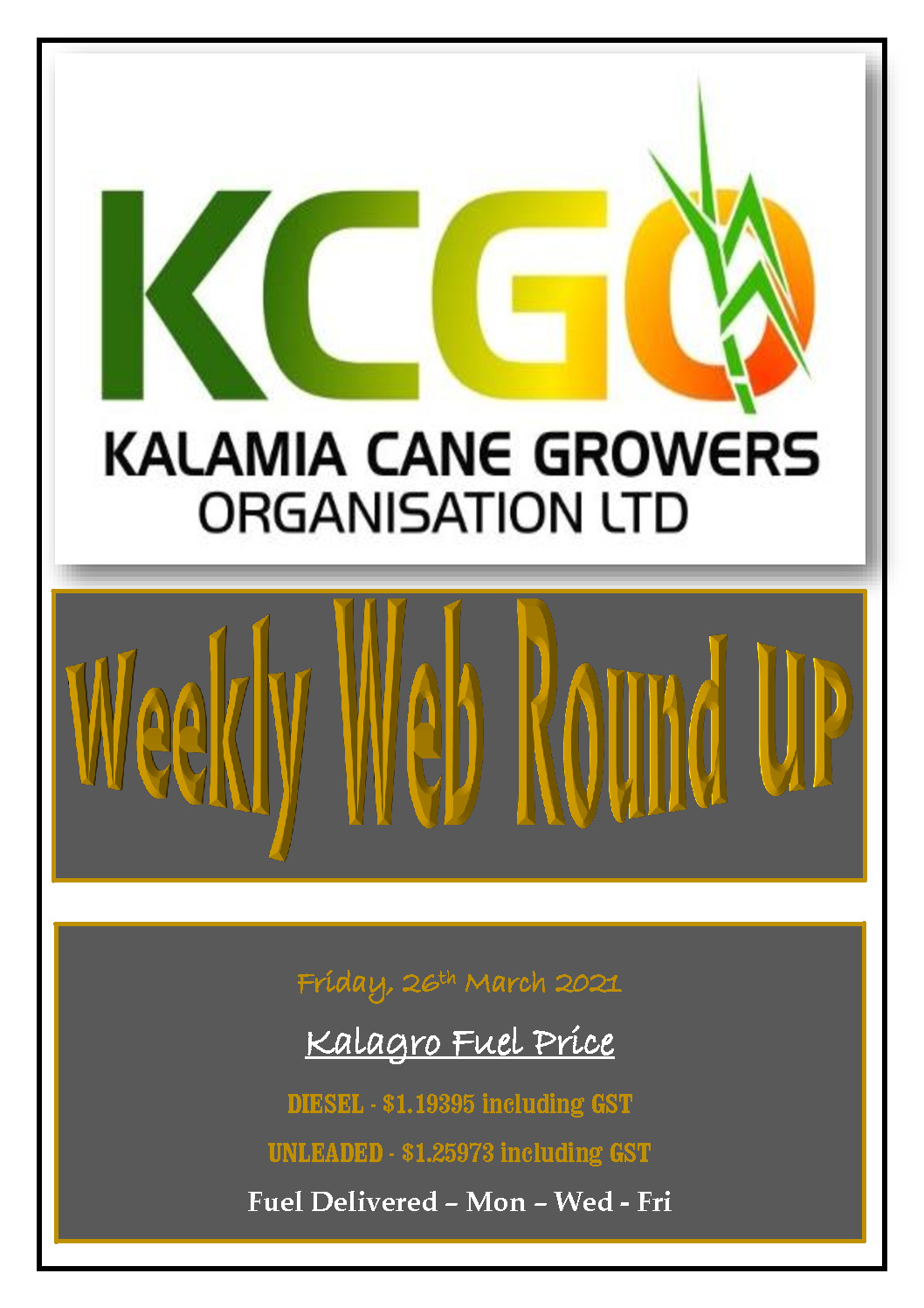 thumbnail of 4 – KCGO Weekly Web Round UP- 26th March 2021