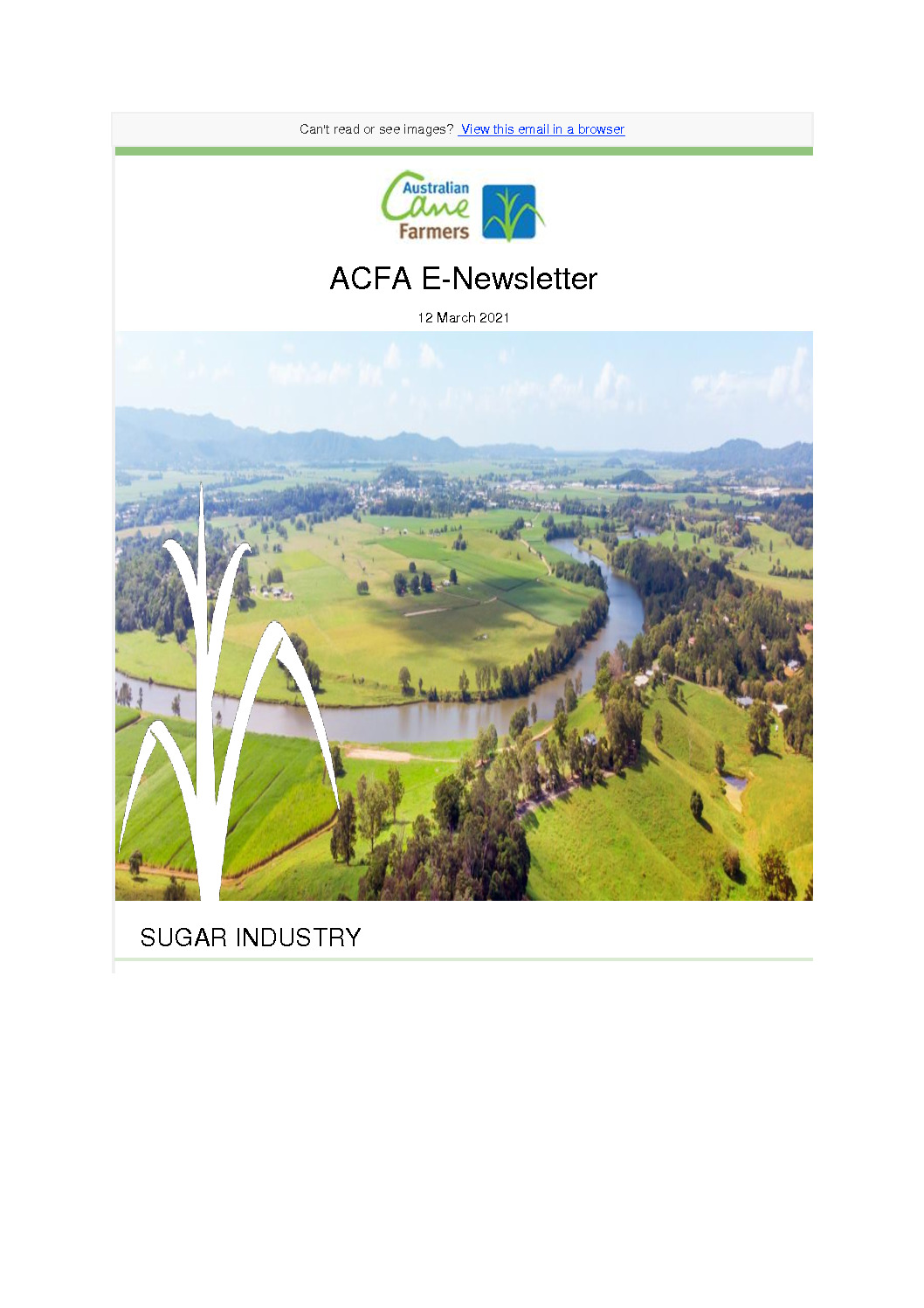 thumbnail of ACFA E newsletter – 15th March 2021