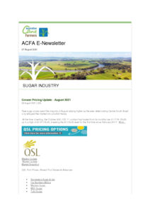 thumbnail of ACFA E-Newsletter – 27th August 2021