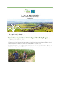 thumbnail of ACFA E-newsletter – 20th August 2021