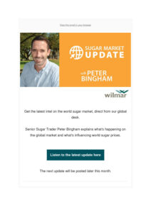 thumbnail of Wilmar Sugar Market Update – Peter Bingham
