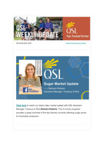 thumbnail of QSL Weekly update – 26 November 2021