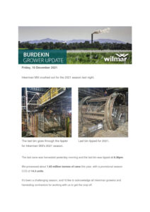 thumbnail of Inkerman Mill Crushing Update – 13th December 2021