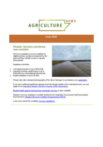 thumbnail of Agriculture News – June 2022